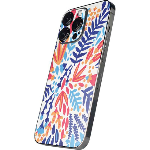 Cat Coq Color Foliage iPhone 14 Pro Skin